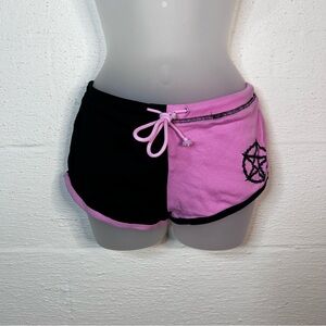 Pentagram booty shorts